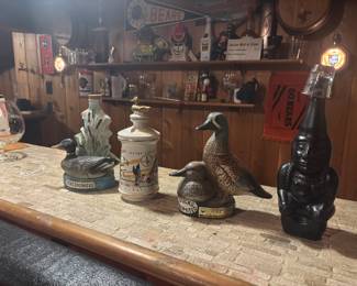 vintage Jim Beam decanters