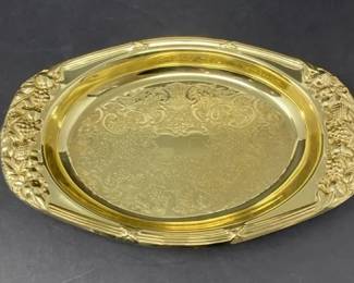 Vintage Baldwin Brass Tray
