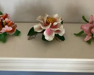 Lot Of Lenox Flowers
