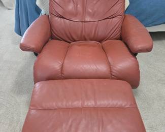 Ekornes Stressless leather reclining chair 