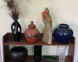AKC013 - Artful Vases, Ceramic Ginger Jars and Ceramic Figurine