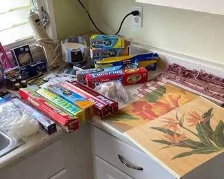 AKC036 - Lot of Various General and Useful Household Supplies