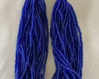 AKC121 - Vintage Multi-Strand Konyak Tribe Style Beaded Necklace