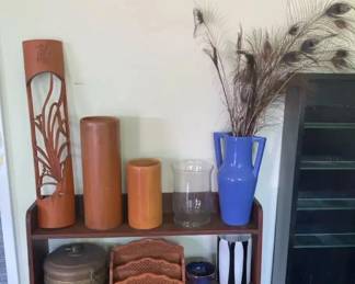 AKC004 - Decorative Art, Vases, Vintage Metal Pot and More for Your Collection