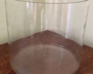 AKC064 - Large & Heavy Glass Cylinder Vase, Perfect for 200-Stem Rose Arrangements!