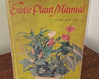 AKC093 - Vintage Book "Exotic Plant Manual" by Alfred Byrd Graf