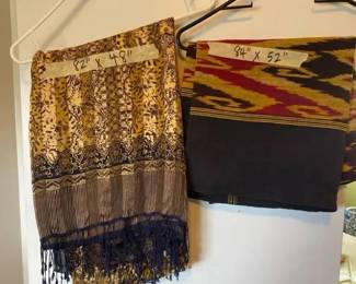 AKC139 - More Vintage Idonesian Ikat Textiles - Wall Hangings, Table Runners, Cloth