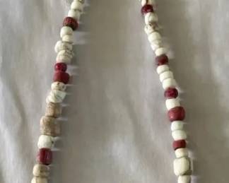 AKC153 Vintage Native American Jewelry Bead Necklace