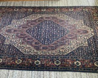 AKC069 - Persian-Style Inspired Rug with Traditional Center Medallion Design