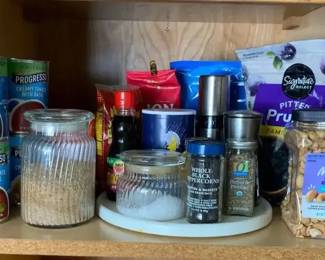 AKC030 - Kitchen Pantry Extras - Various Unopened Canned and Dry Goods