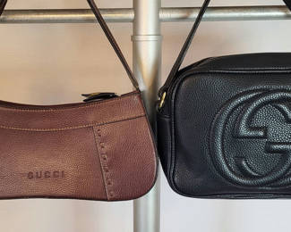 Lot 59: Vintage Pair of Gucci Purses /Handbags/Shoulder bags