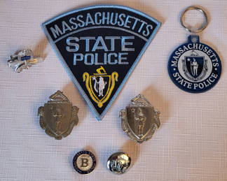 Lot 74: Massachusetts State Police Items Lot of 7