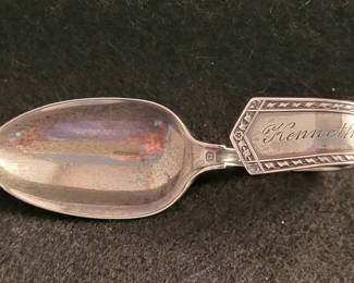 Lot 93: Vintage Sterling Silver Baby Spoon
