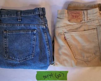Lot 66: 2 Pair Jeans - 36x34