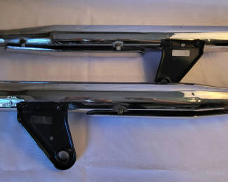 Lot 29: Set Of Triumph Exhaust Pipes L&R