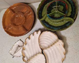 WWS050 - Vintage Chip and Dip Platters (3)