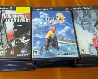 WWS011- Lot Of 24 PlayStation 2 Games 