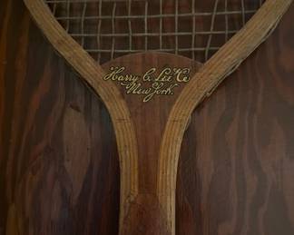 Vintage tennis rackets 