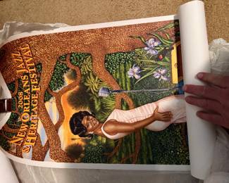 New Orleans Jazz festival heritage posters