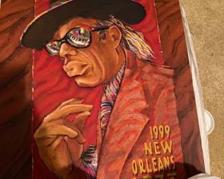 1999 New Orleans, Jazz Festival, Heritage poster