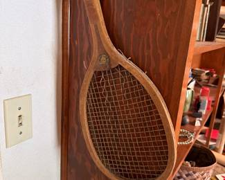 Vintage tennis rackets 