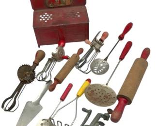Little Orphan Annie Stove & Childs Utensils