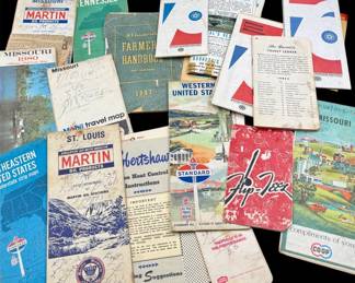Vintage Travel Maps & Other Ephemera