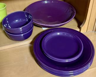Grape Purple Fiesta Ware Lot