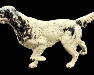 Cast Iron English Pointer Dog Doorstop