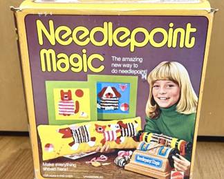1970s Mattel Needlepoint Magic Toy