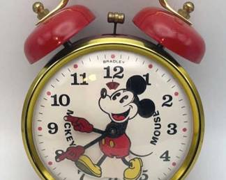 Mickey Mouse Wind Up Alarm Clock