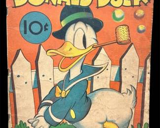 1938 Donald Duck Bubble Pipe Comic