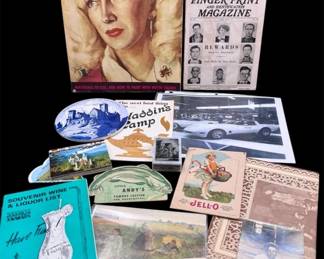 Mixed Advertising Ephemera Lot