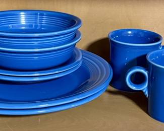Dark Blue Fiesta Ware Lot