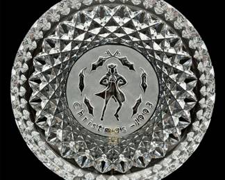 Waterford Christmas 1993 Decorative Plate