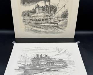 Roscoe Misselhorn Pencil Sketch Lithos