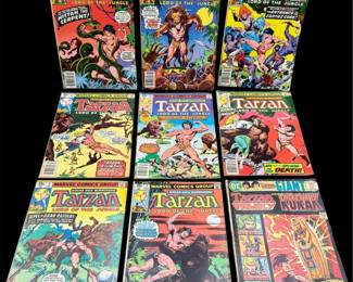 Vintage Tarzan Comics Lot