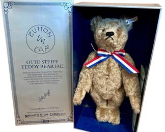 Otto Steiff Teddy Bear 1912 Replica 4283/5000