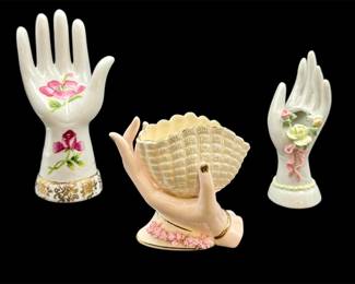 Porcelain Hand Figurines