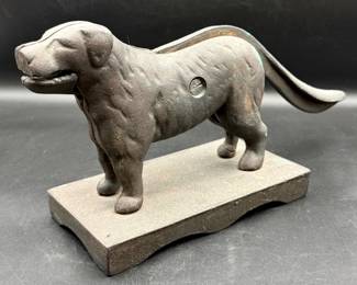 Cast Iron Dog Nutcracker