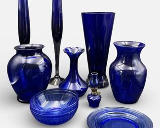 Cobalt Glass Collection