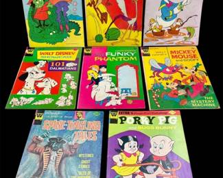 Vintage Comics Disney Lot
