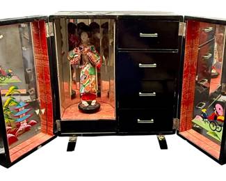 Japanese Lacquer Jewelry Box