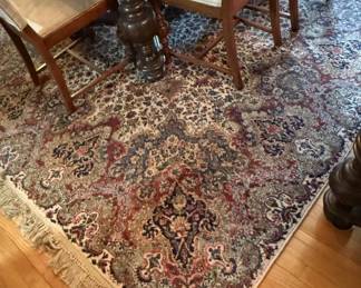 Karistan Floral Kirman 8 x 12 Area Rug #742