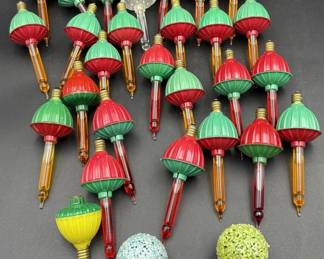 Bubble Lights, 2 Sugared Ice Bulbs