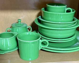 Shamrock Green Fiesta Ware Lot