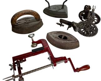 Sad Irons & Peelers Lot
