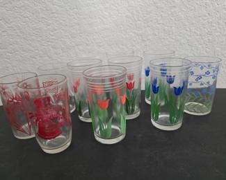Swanky Swig - includes Busslin' Bessie, orange tulips, blue tulips and more! 