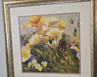 Poppies & Pansies by Shirley Novac