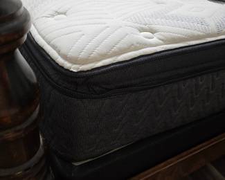 Bed comes with nice pillow-top  mattress